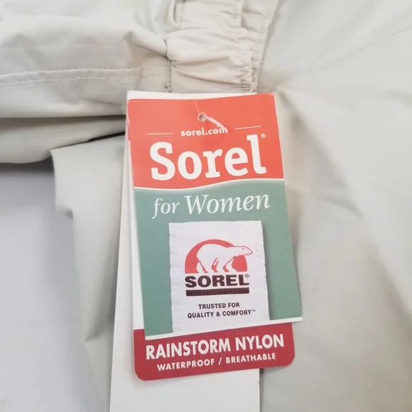 Sorel Omnishield Rainstorm Nylon Waterproof Pants Womens Size XL NWT - Picture 10 of 11